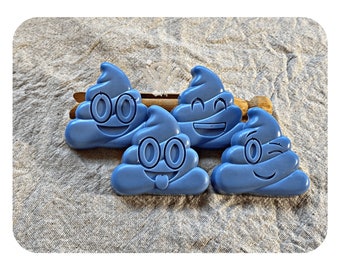 Poop Emoji Soap Set