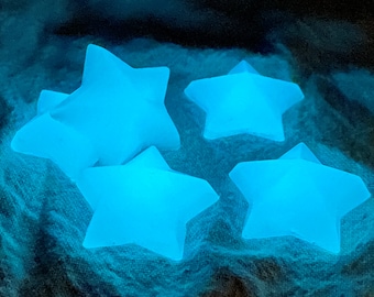 Glow in the Dark Star Soap Set