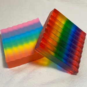 Rainbow/Pride Soap Pair