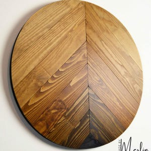 Japandi wall art wall circle 50cm | Wooden wall decoration round | Wall circle wood | Japandi wall art | Boho wall decoration | Housewarming gift