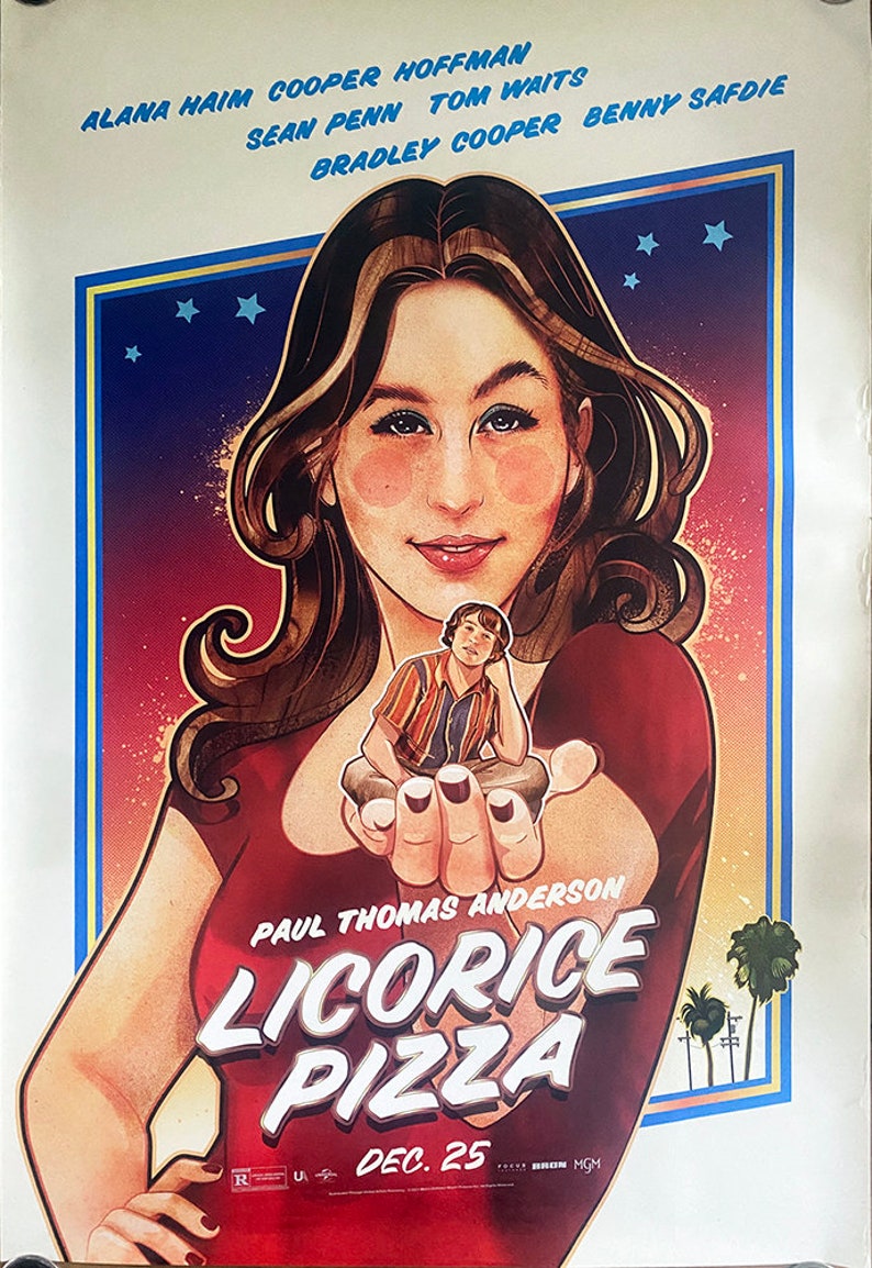 Licorice Pizza Movie Film Poster Print Wall Art Gift Etsy