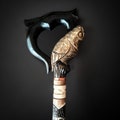 Canes Walking Sticks Wood Reeds Cane Wooden Hand-Carved Carving Handmade Cane Stick Accessories (Owl) product logo