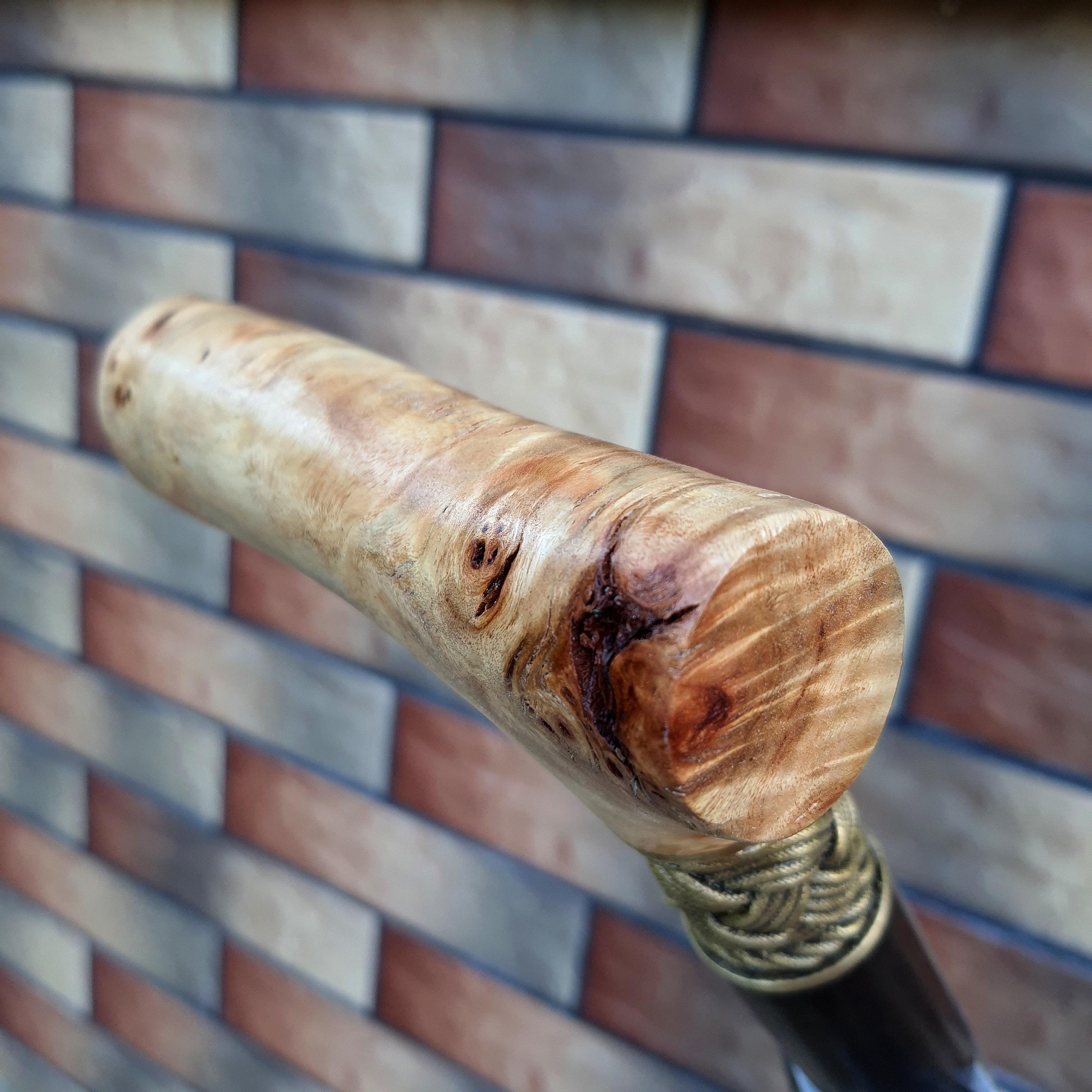 CANE STICK D9 Cane Walking Stick Hybrid Burl-acrylic Handle - Etsy