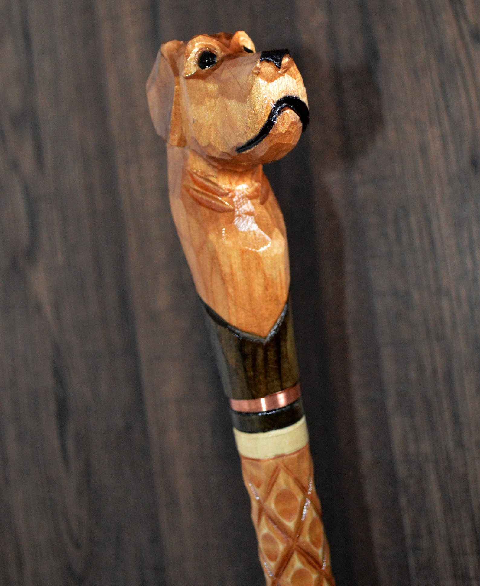 Bastones bastones cañas caña madera madera tallado a mano | Etsy