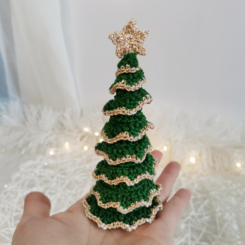 Amigurumi Christmas Tree Crochet Pattern PDF Easy Holiday Ornament ...