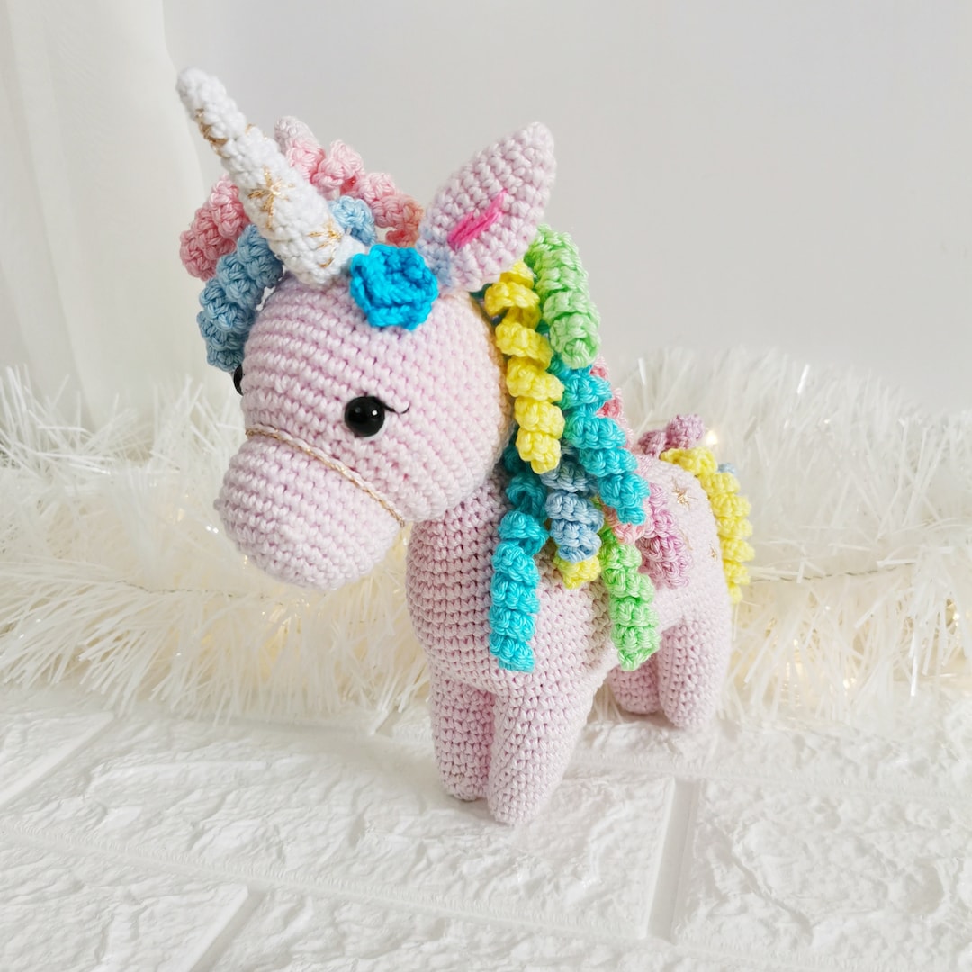 Amigurumi Tutorial Cabeza De Unicornio A Crochet Unicorn Crochet