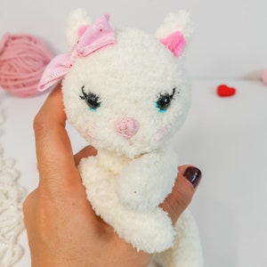 Crochet Plush Kitten Pattern - Cute & Cuddly Amigurumi Cat PDF