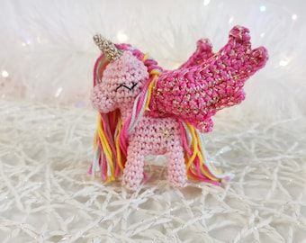 Easy mini unicorn crochet pattern Last minute gift