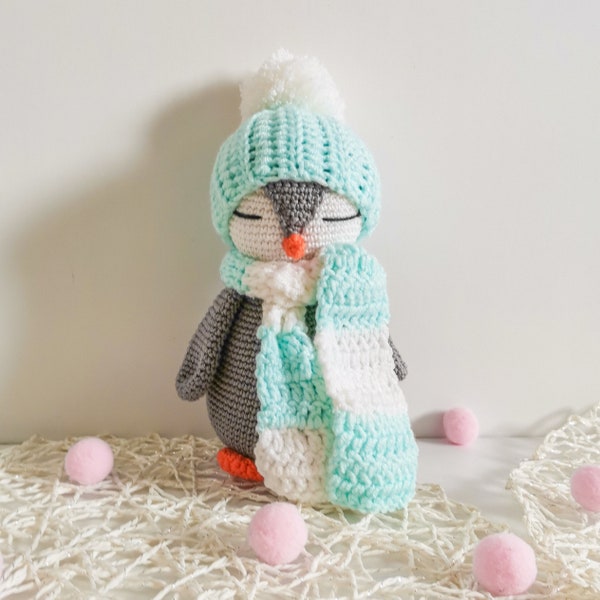 Crochet penguin pattern Amigurumi penguin Pdf Little penguin Best toy for baby Gift for kids