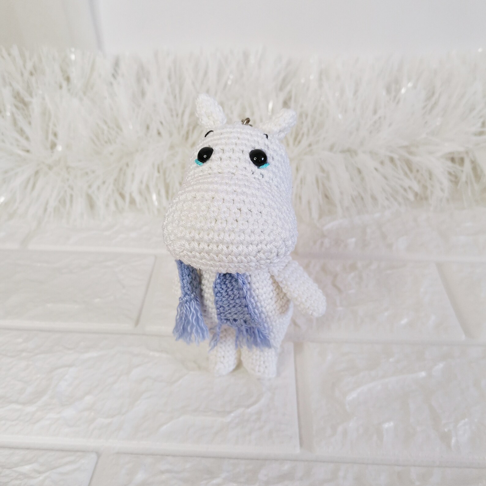 Crochet Moomin Pattern Amigurumi White Hippo Cartoon Etsy