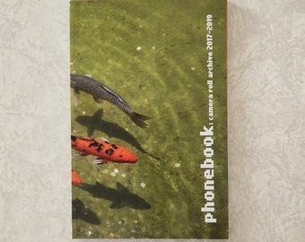 Phonebook / Perfect Bound Photo Book / Camera Roll Archive / 5.5"x8.5"
