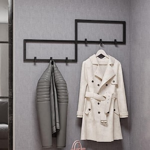 Appendiabiti da parete industriale – Ganci moderni in metallo per ingresso ENDI