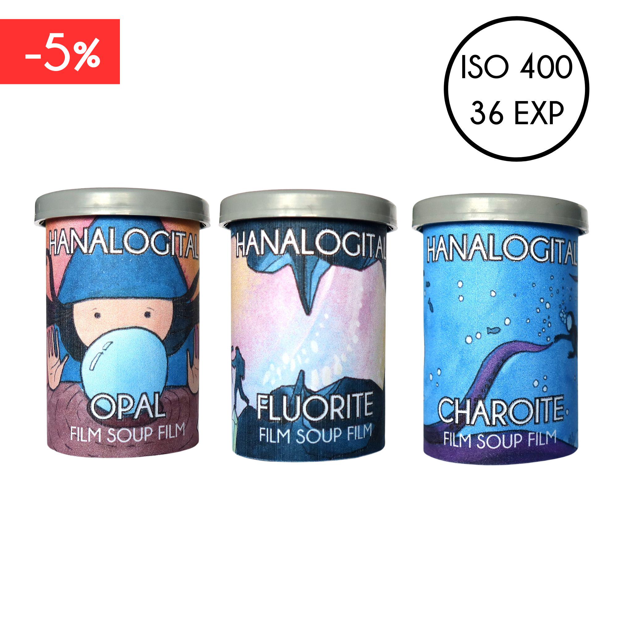 HANALOGITAL Set Film Soup 35 mm film Analogue Camera Experimental Photography Film Soup Camera Photography Lomography Analogue ISO400