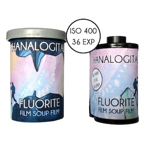 HANALOGITAL FLUORITE Film Soup 35 mm Small Format Film Analog Camera Experimental Photography Film Soup Film Roll Photo Alternative Technique Kodak