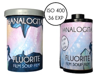 HANALOGITAL FLUORITE Film Soup Film 35 mm 35mm Film Analog Camera Experimental Photography Film Soup Camera Photography Film analogue