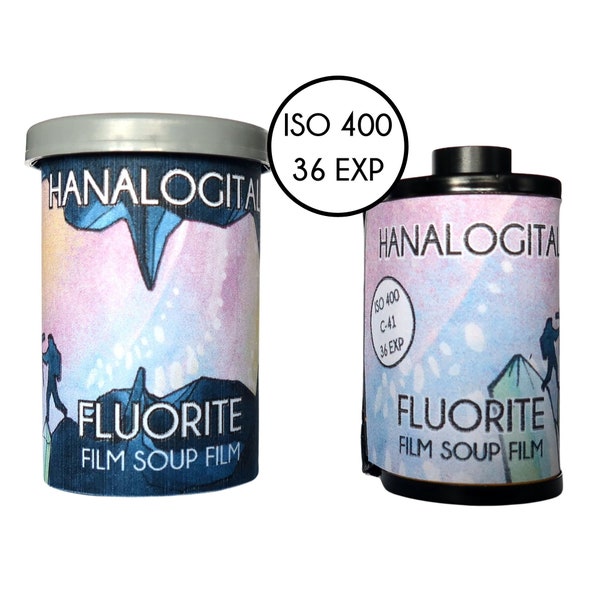 HANALOGITAL FLUORITE Film Soup Film 35 mm 35mm film Analogue Camera Experimental Photography Film Soup Camera Photography Film analogue