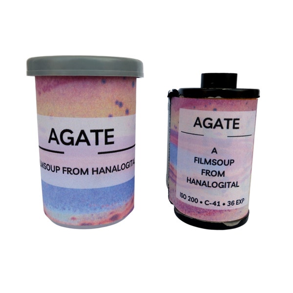 A Filmsoup From Hanalogital AGATE 35mm Film Analog Camera Experimental Photography Filmsoup Camera Film Photography Lomography