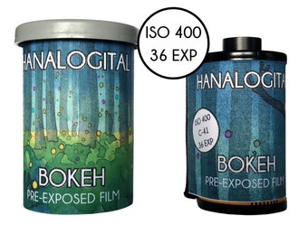HANALOGITAL BOKEH Pre-Exposed Film Effect Film 35 mm Lightleaks Camera Small format Analog Camera Analogue Photography Pre-exposure Photo Kodak