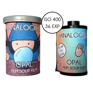 HANALOGITAL OPAL Film Soup 35 mm Small Format Film Analog Camera Experimental Photography Film Soup Film Roll Photo Alternative Technique Kodak
