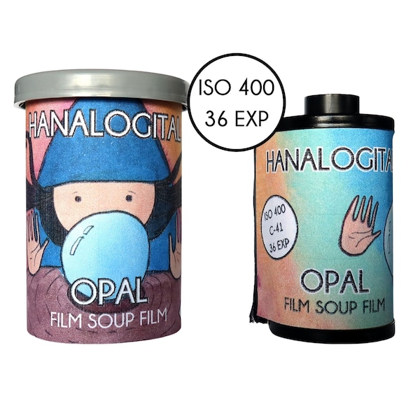 HANALOGITAL OPAL Film Soup Film 35 mm 35mm Film Analog Camera Experimental Photography Film Soup Camera Film Photography Lomography