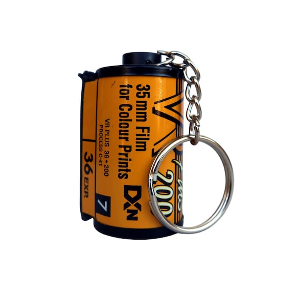Keychain film canister film cartridge 35 mm 35mm film analog camera  Hanalogital pendant keychain gift films Kodacolor VR Plus