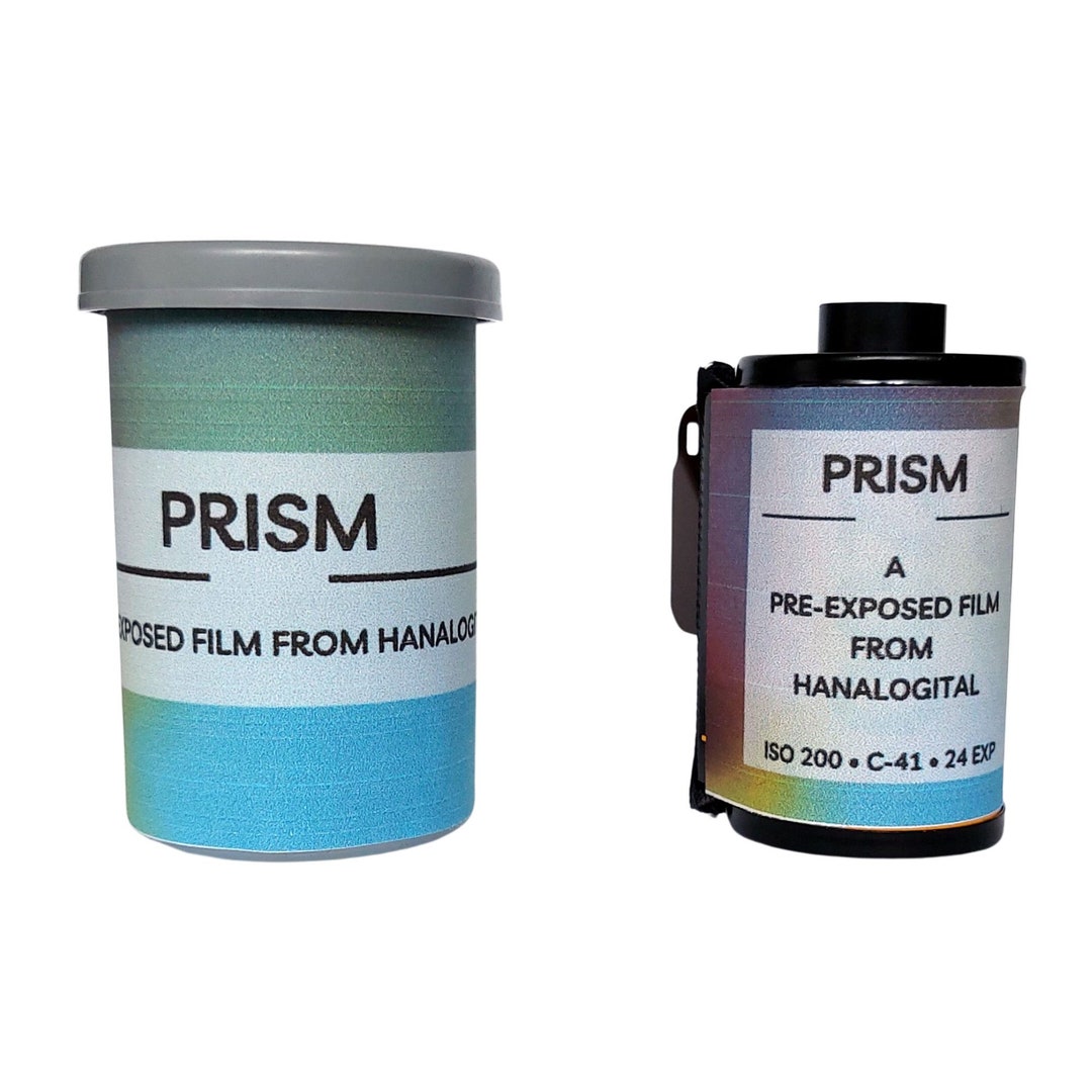 A Preexposed Film From Hanalogital PRISM Effektfilm 35mm Bunt Etsy