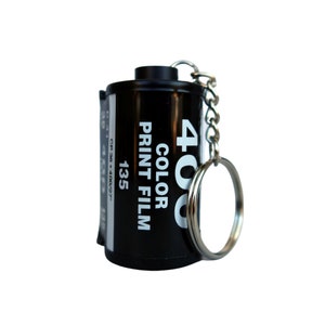 Llavero Película Cartucho de película de cartucho 35 mm Película de imagen pequeña Cámara analógica Colgante Hanalogital Llavero Películas de regalo Lomography Kodak