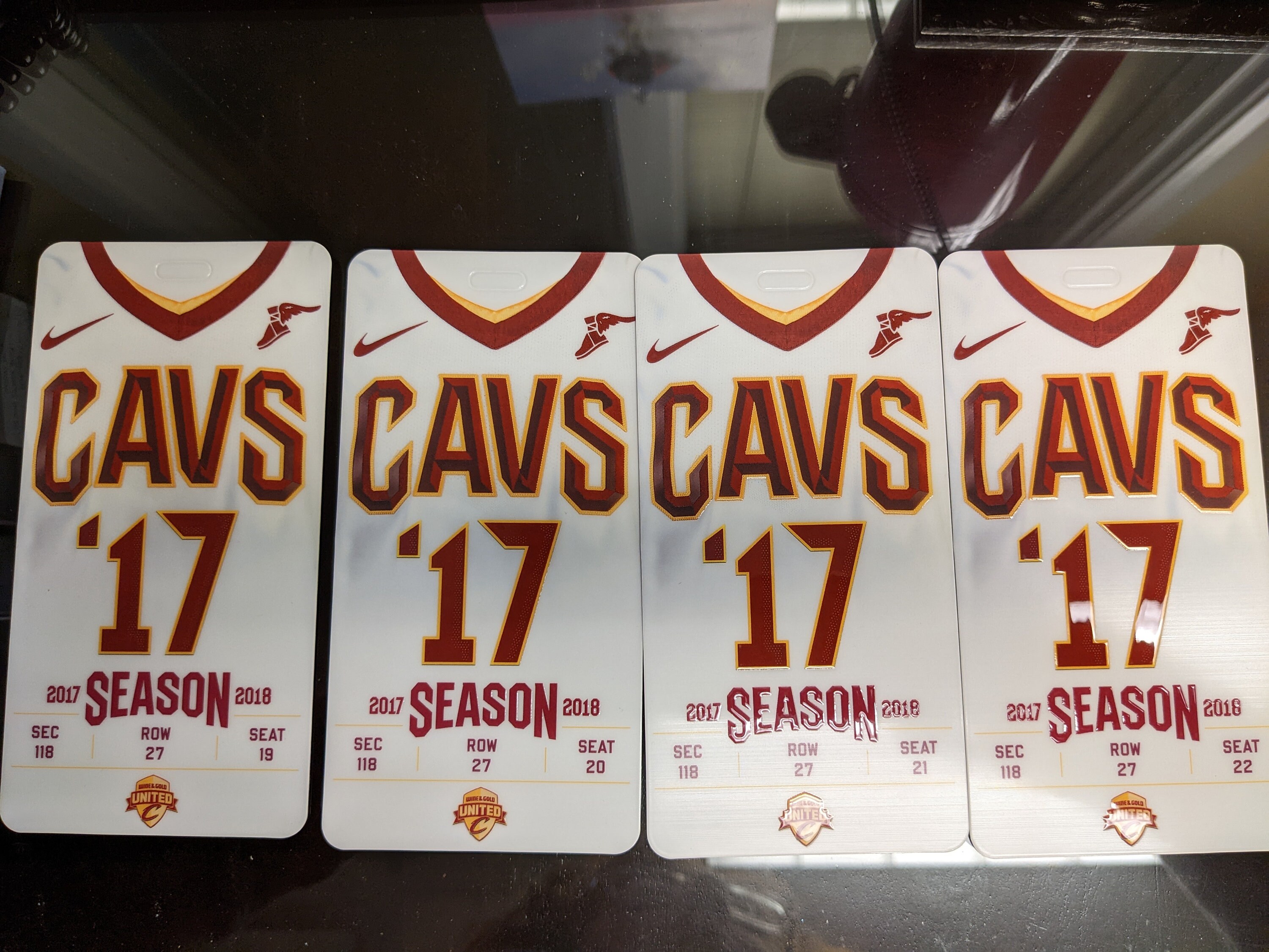 Cavaliers Ticket