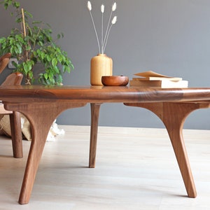 walnut wood sofa table