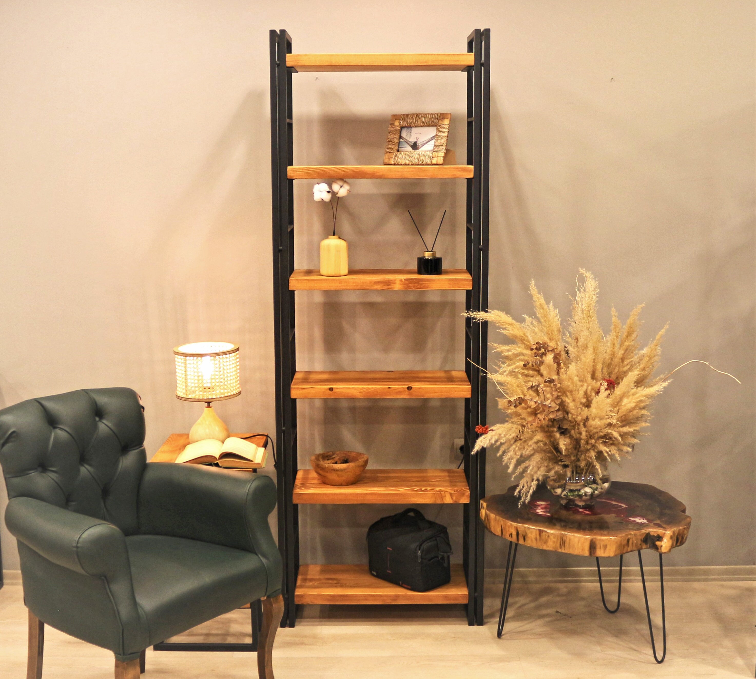 YITAHOME Boekenkast met 6 niveaus, staande