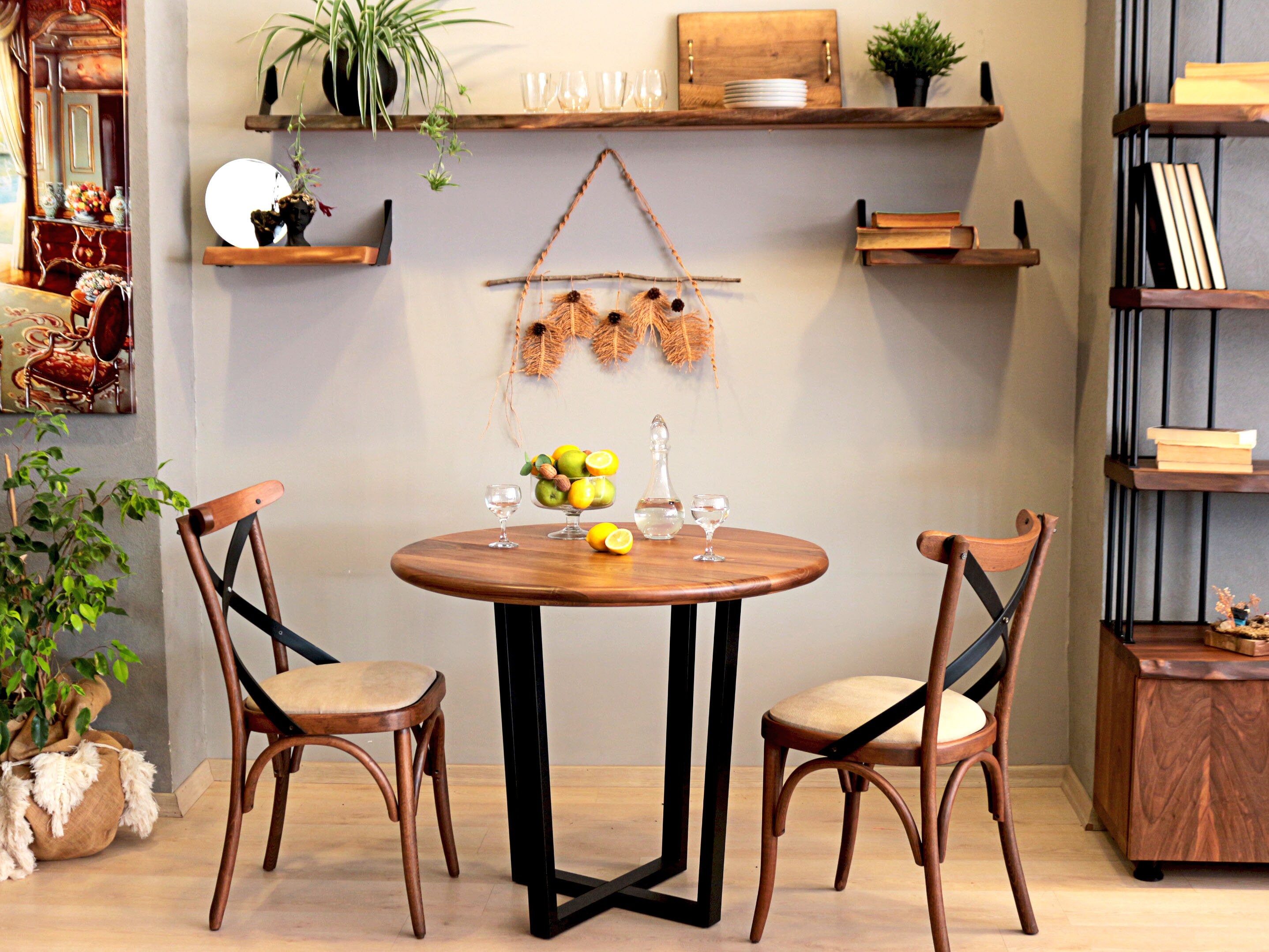 ミッドセンチュリーラウンドテーブル ラウンドダイニングテーブル、ミッドセンチュリーモダンラウンド