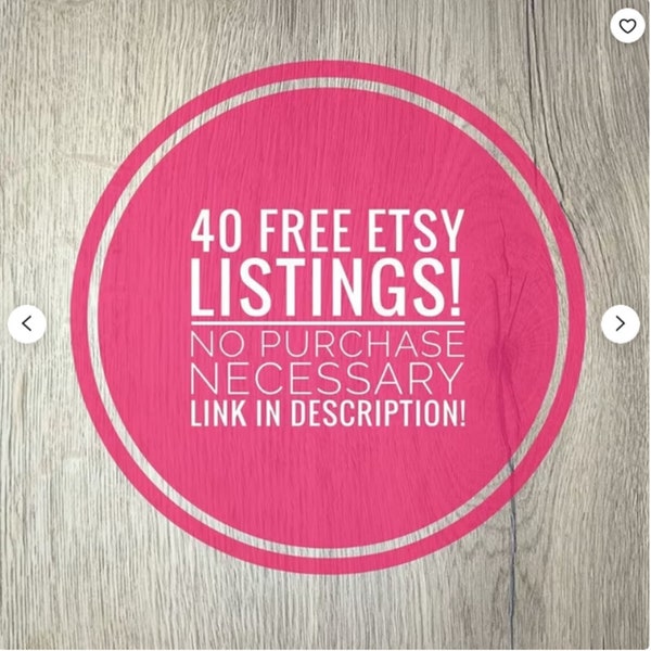 40 Free Listing For Etsy , Free Sign Up Etsy , Get 40 Free Listing ,Open An Etsy Shop For Free , Earn 40 Free Listing For Open A Etsy Shop