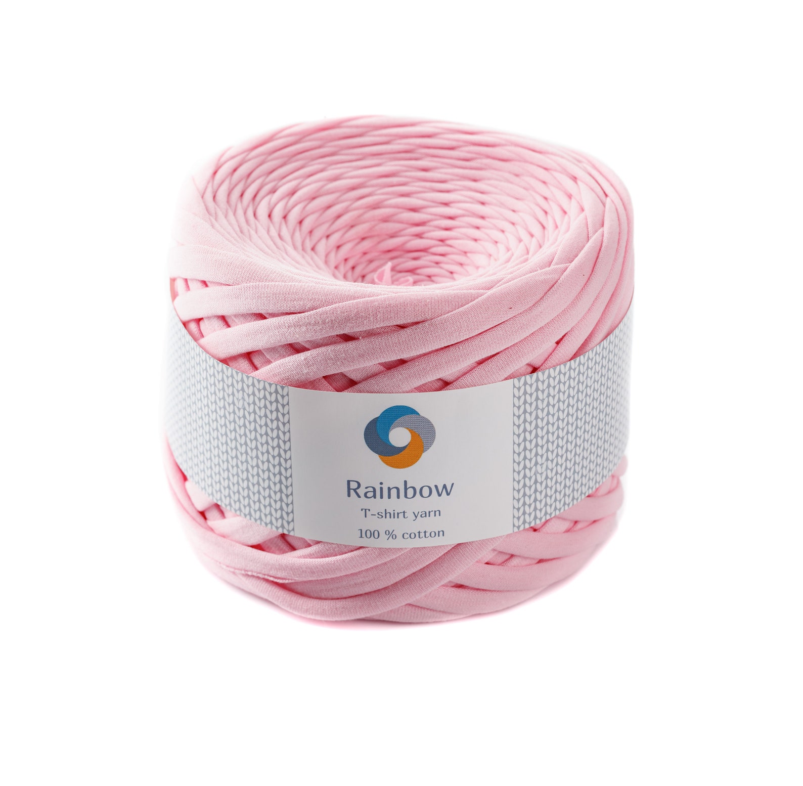 Tshirt Crochet Yarn.knitted Basket Yarn. Jersey Yarn 5 Set Etsy