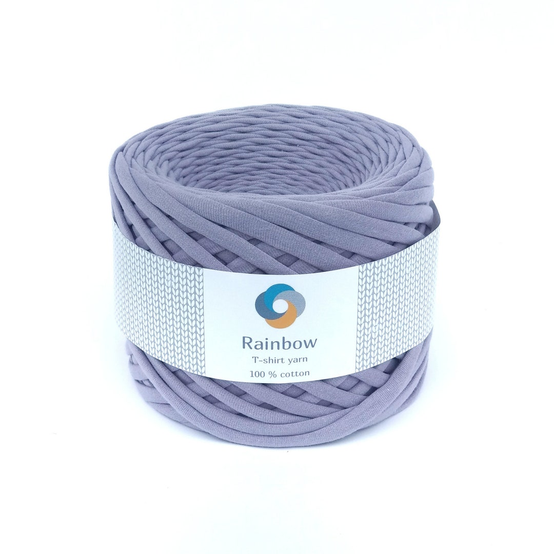 T-shirt Yarn 7-9mm 109yds or 100m for Crochet and Knitting Basket