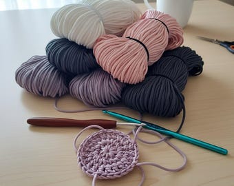 4mm Macrame Cord, Braided Polyester Rope, Knitting & Crochet