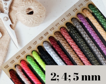 Polyester Macrame Rope: Chunky Crochet Bag Yarn, 200 Meters