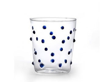 Blue Spotty Tumblers