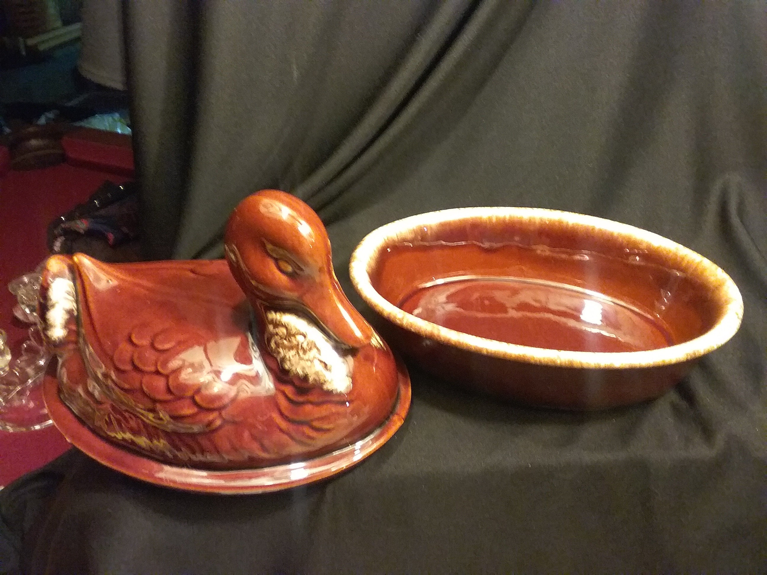 Vintage Hull Duck Casserole Dish With Lid Etsy UK