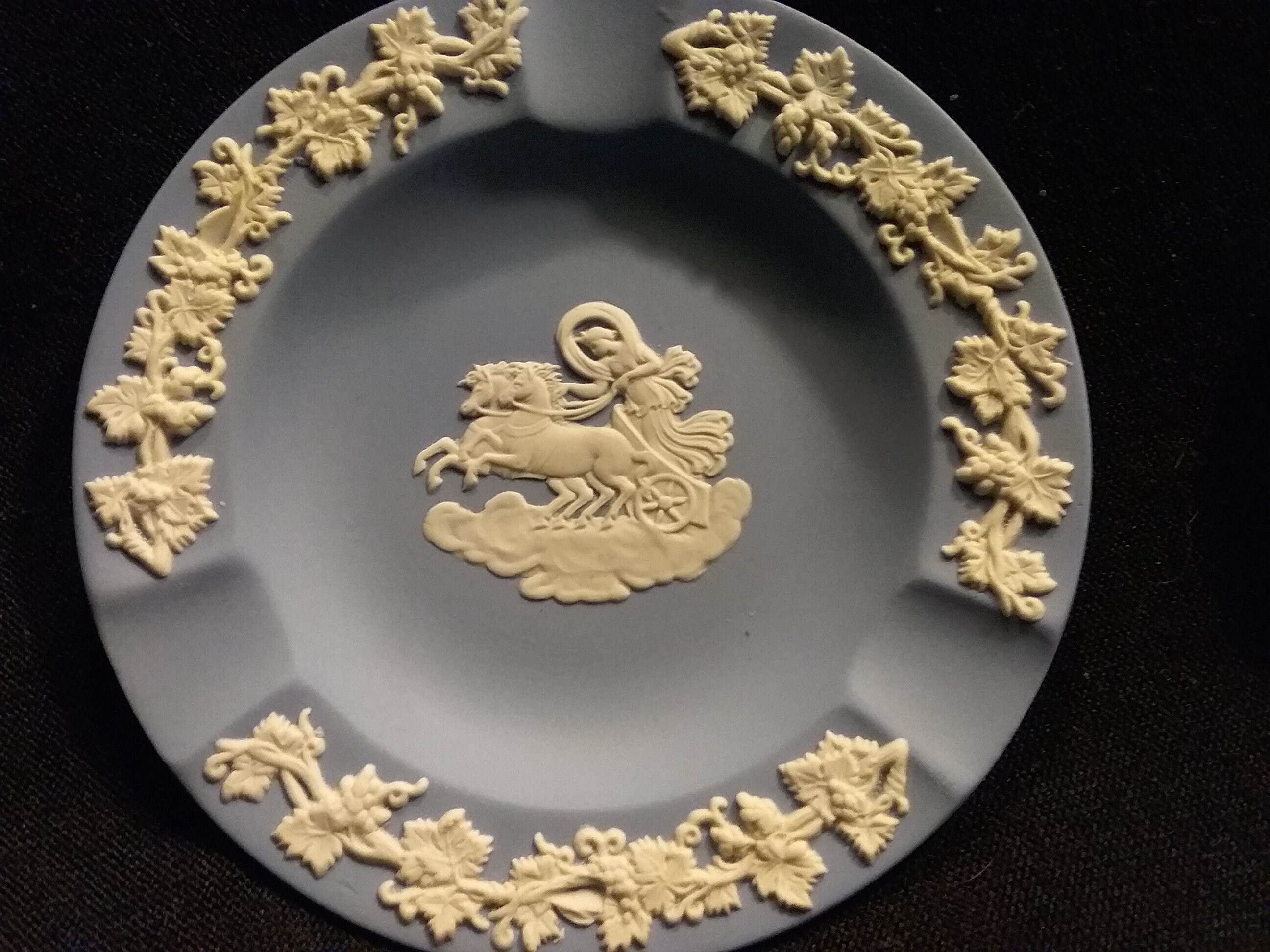 Wedgewood Jasperware Ashtray Set of Two Etsy UK