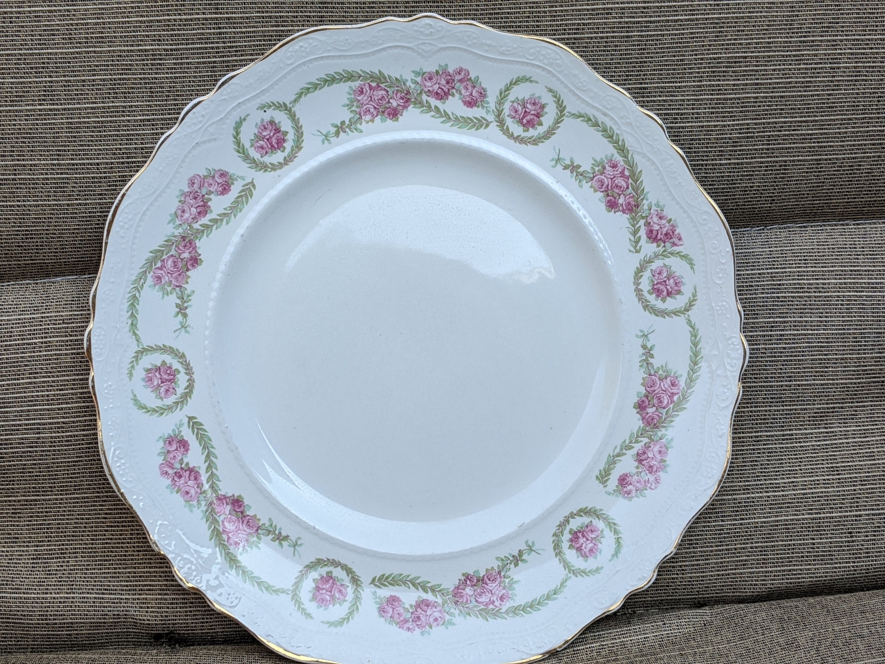 Set of four vintage Johnson Brothers china plates Etsy