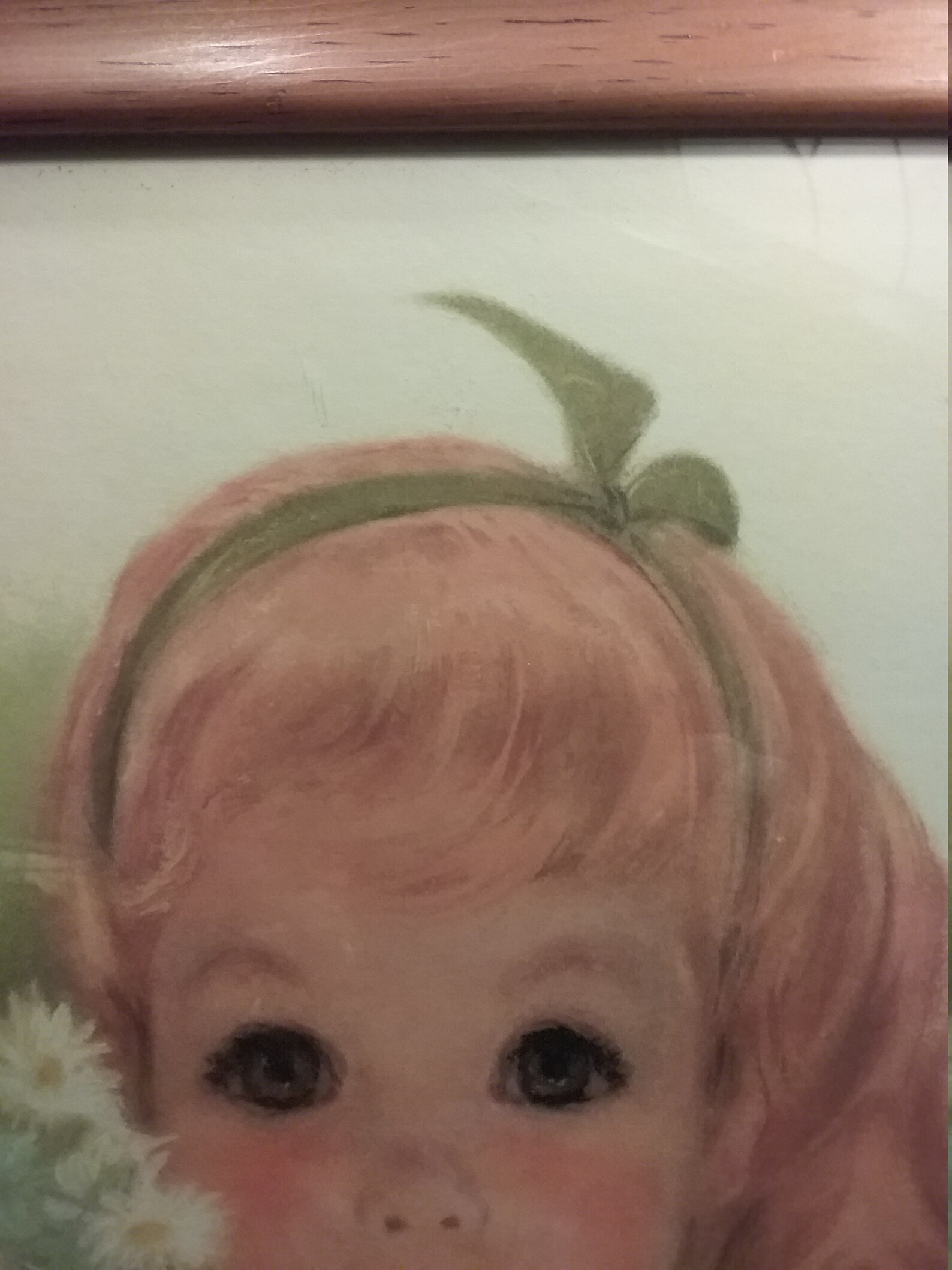 Northern Tissue Girl Print Framed 1960's Etsy