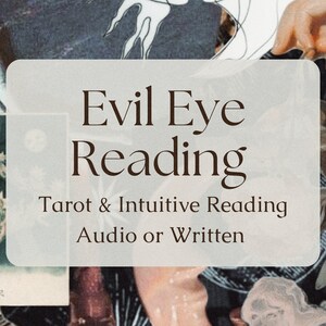 Leitura de Tarot Intuitiva do Mau-Olhado | Tarot Detalhado e Insight Intuitivo/Psíquico PDF Escrito ou Áudio