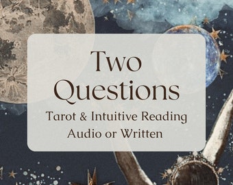 2 Questions Intuitive/Tarot Reading Romance Future Tarot Reading Psychic Love Predictions Reading Career Tarot Future Reading Love Ex Tarot