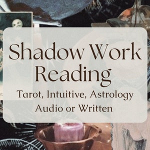 Shadow Work Readin Tarot Astrology | Self-love reading  shadow work healing higher self shadow self love astrology inner child reading karma