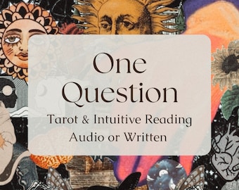 1 Question Intuitive/Tarot Reading Romance Future Tarot Reading Psychic Love Predictions Reading Career Tarot Future Reading Love Ex Tarot