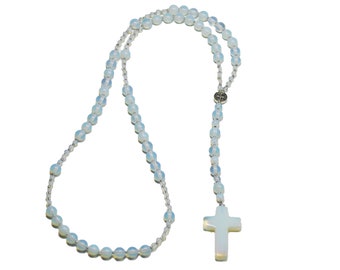 Natural Blue Rainbow Moonstone Jewelry Making Black Oxidized Plated Gemstone Chain Rosary 5 Feet Rainbow Moonstone Rondelle Rosary Chain