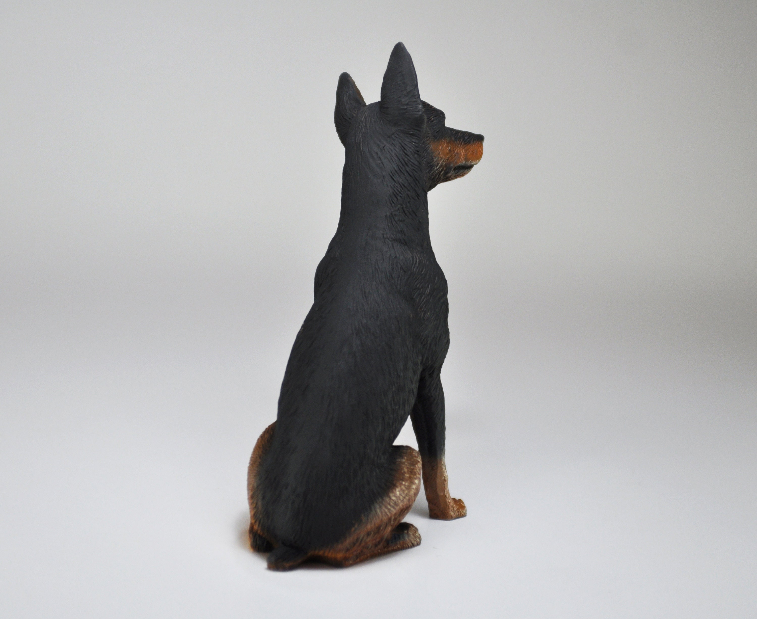 Mini Pinscher dog Statue Etsy