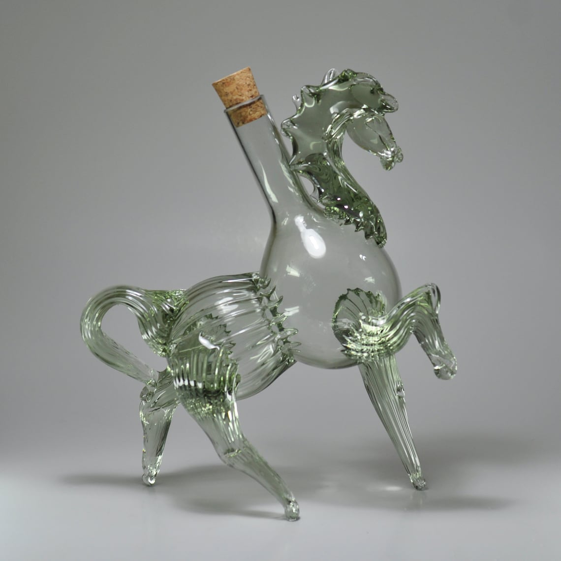 Decorative Horse Glass Bottle for Wine Liquor Whiskey 550ml. Etsy