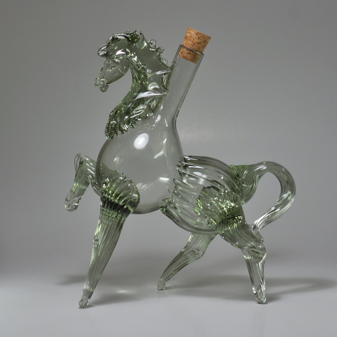 Decorative Horse Glass Bottle for Wine Liquor Whiskey 550ml. Etsy