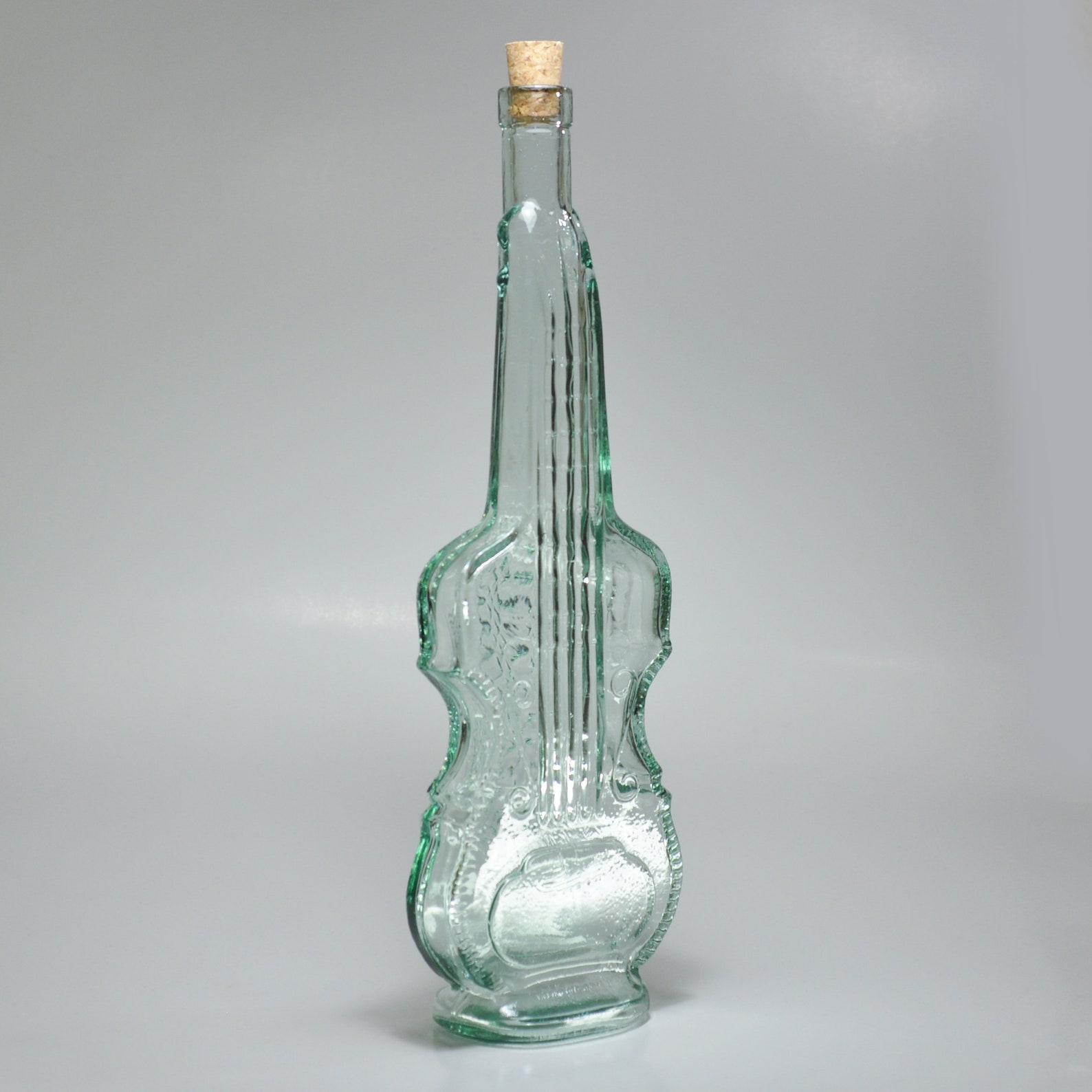 Decorative Violin Glass Bottle for Wine Liquor Whiskey 550ml. Etsy